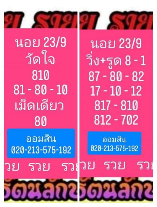 แนวทางหวยฮานอย-23-9-64-ชุด-10